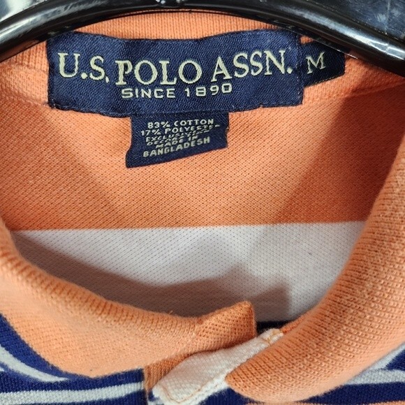 U.S. Polo Assn. Mens Short Sleeve Polo Shirt Size Medium - Picture 4 of 6